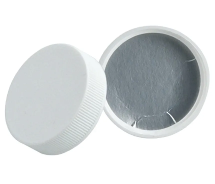 Tapa de Polipropileno 38mm con Liner de Inducción para Botella