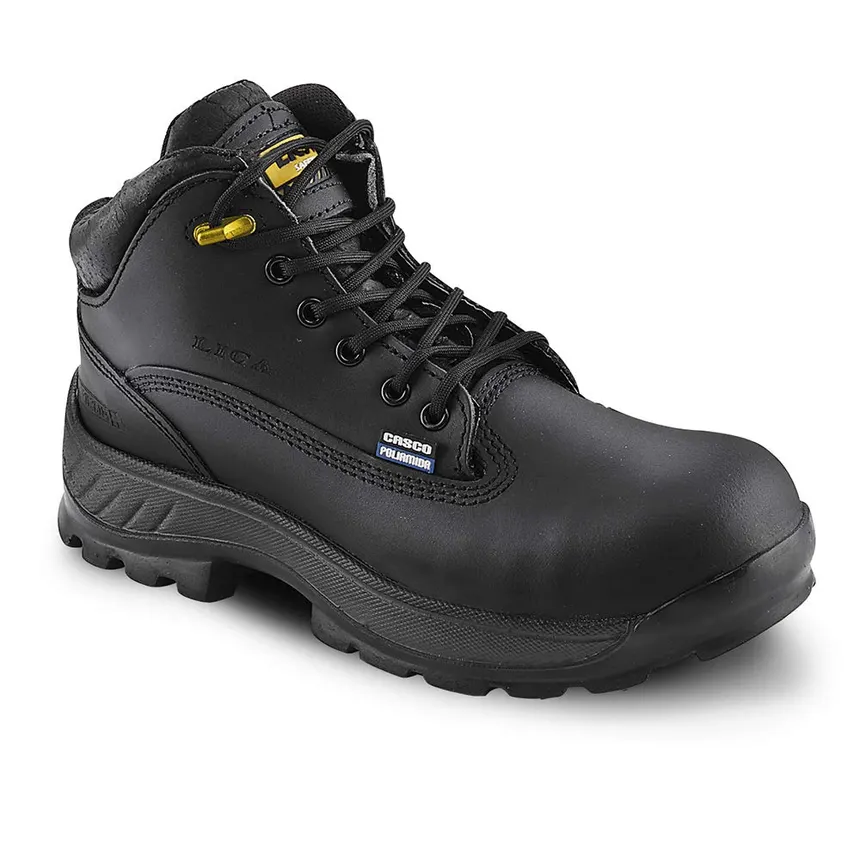 Bota de Seguridad Industrial Básica con Casquillo de Acero