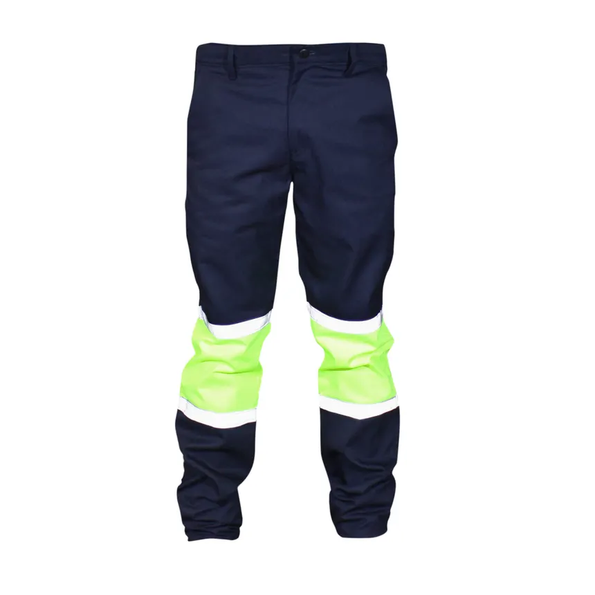 Pantalón Industrial con Repelencia y Alta Visibilidad